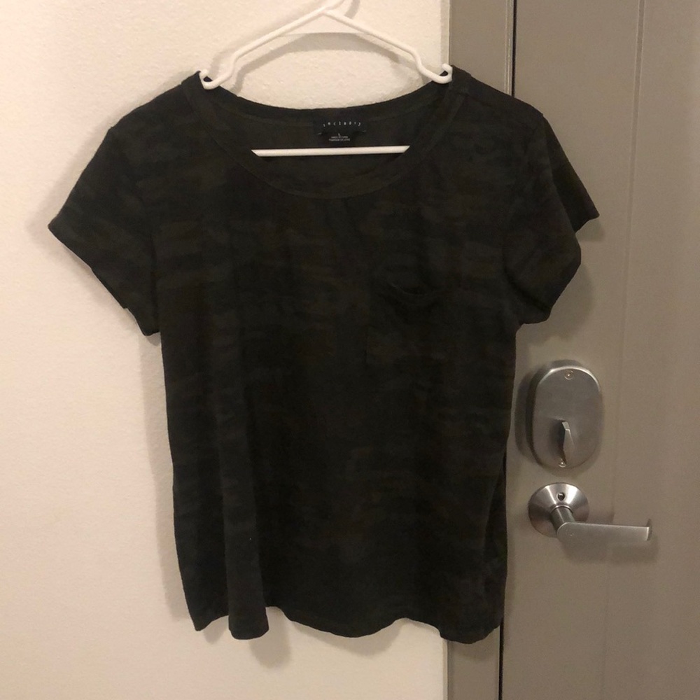 Camo tee shirt